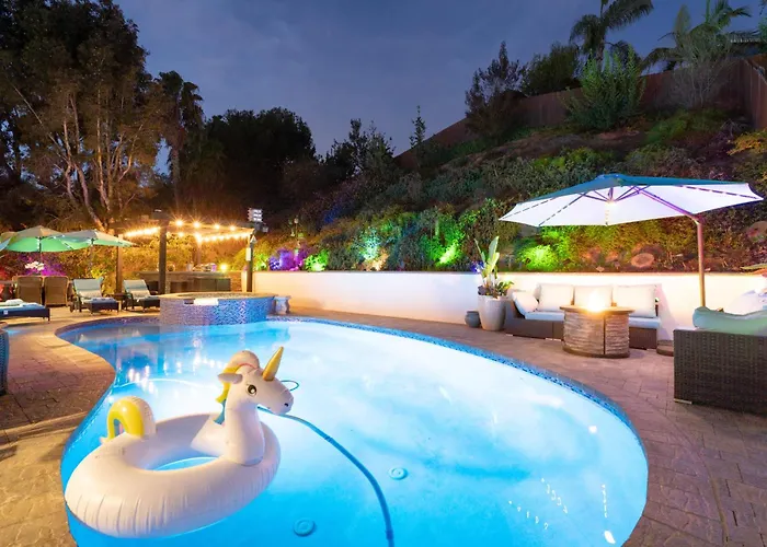 Luxury 5 Star Resort Like Dream Home New 2023 Ac Private Pool Spa Close To Beach