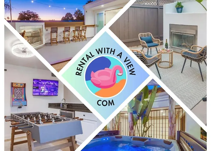 New! Seaside Chic - Spa; Game Room; Rooftop; Fully Remodeled