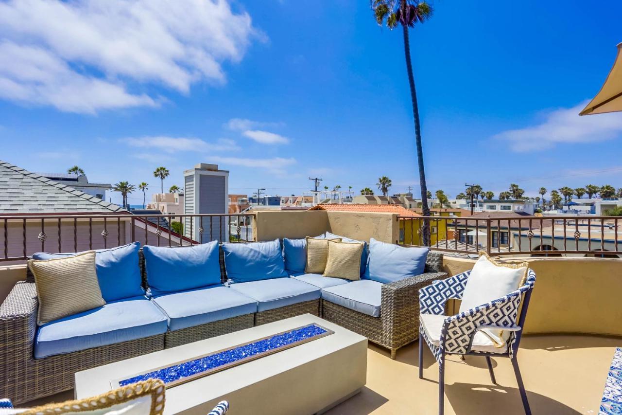 Stunning Ocean View W Rooftop Terrace, Firepit, Fast Wifi, Ac & Parking!