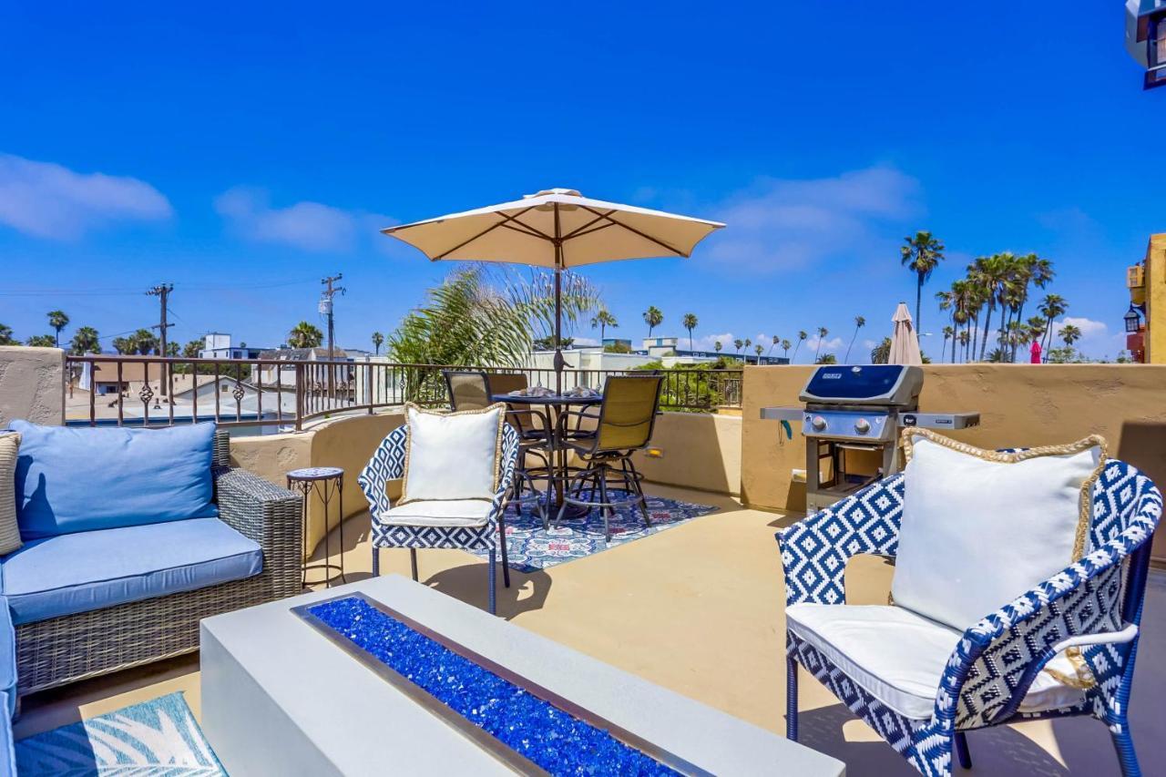 Stunning Ocean View W Rooftop Terrace, Firepit, Fast Wifi, Ac & Parking! San Diego