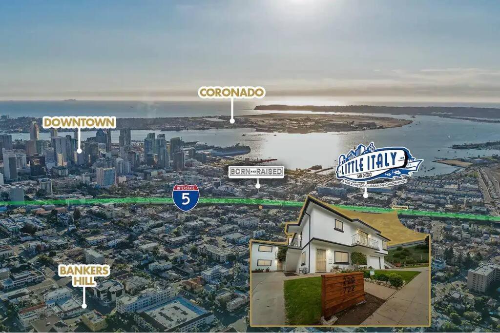 Apartment Casa Italia -2br- Free Driveway Parking For 2 Cars San Diego