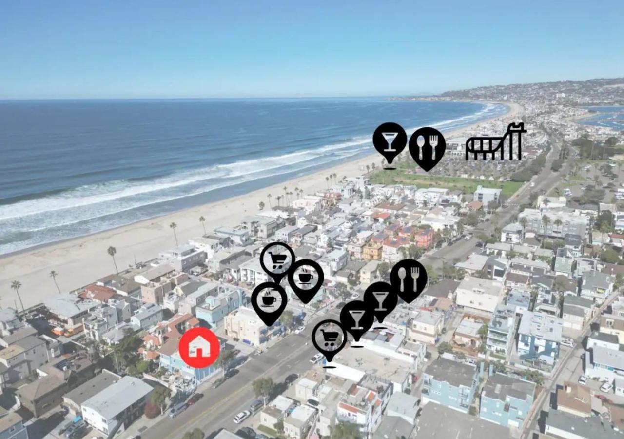 Apartment 2 Free Bikes, Pvt Parking, Steps To Beach! South Mission San Diego