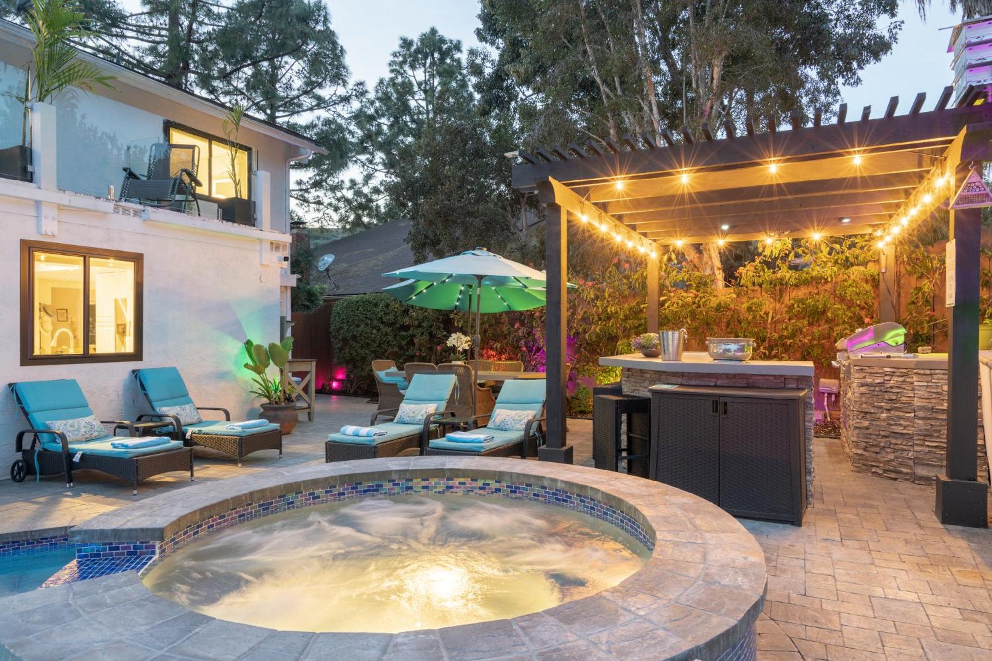 Luxury 5 Star Like Dream New 2023 Ac Private Pool Close To * San Diego