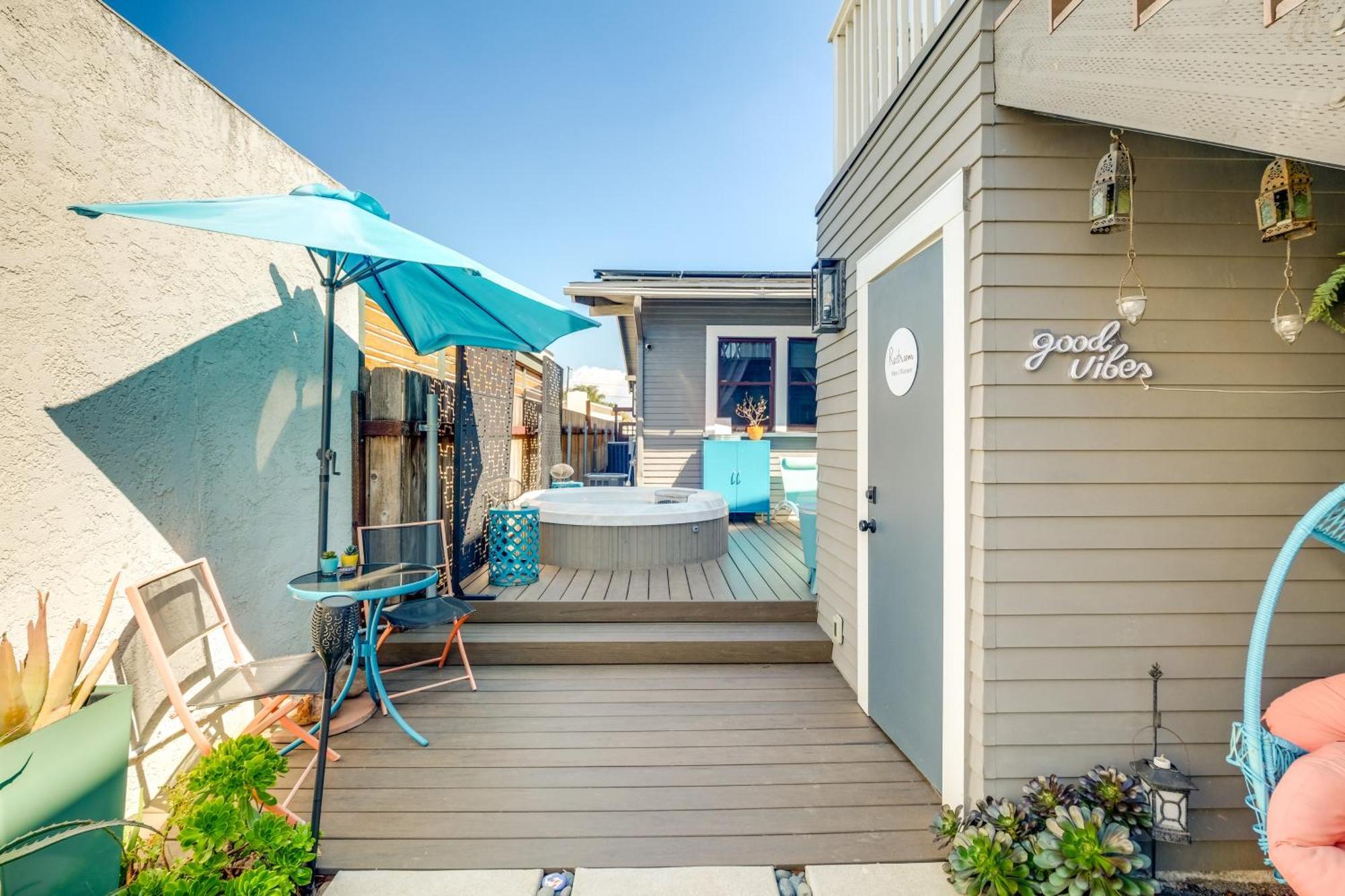 With Patio And Hot Tub