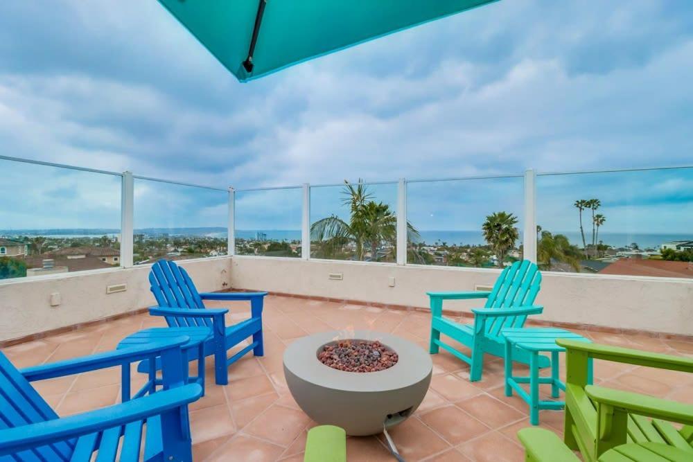 Ocean & Bay Views Pool & Hot Tub Rooftop Patio San Diego
