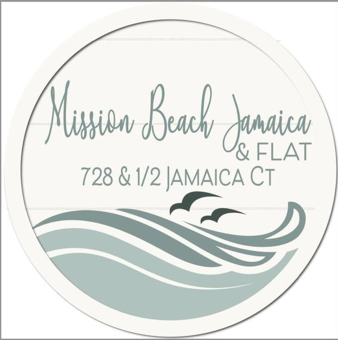 Ocean Front, Steps Mission Beach, Bay, Remodeled, Mission Jamaica Flat