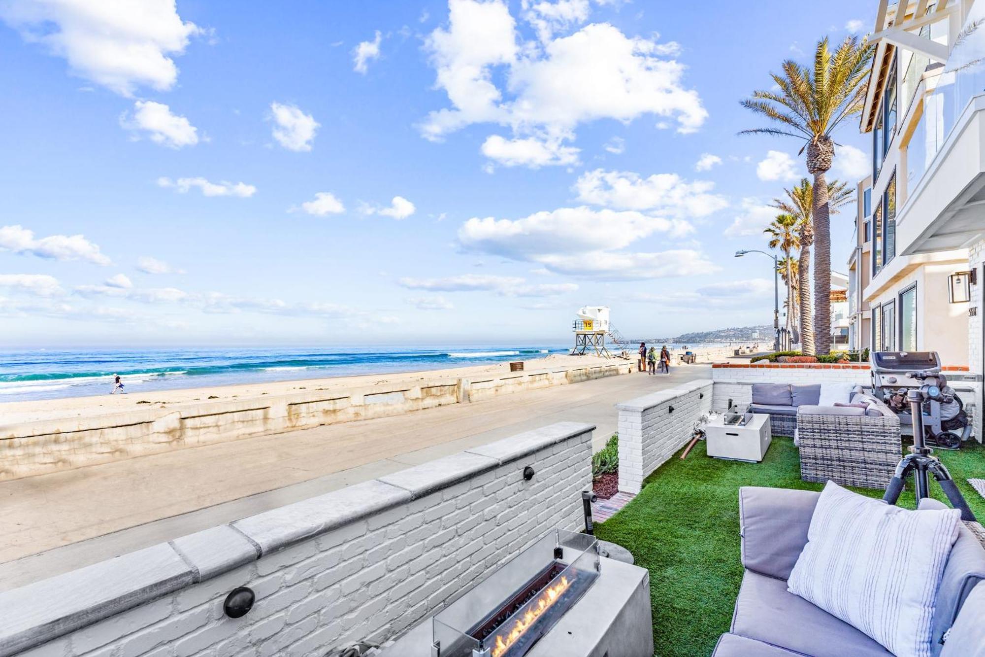 Luxury Ground S Oceanfront Unit With Boardwalk Lounge Firepit - Ac Holiday home