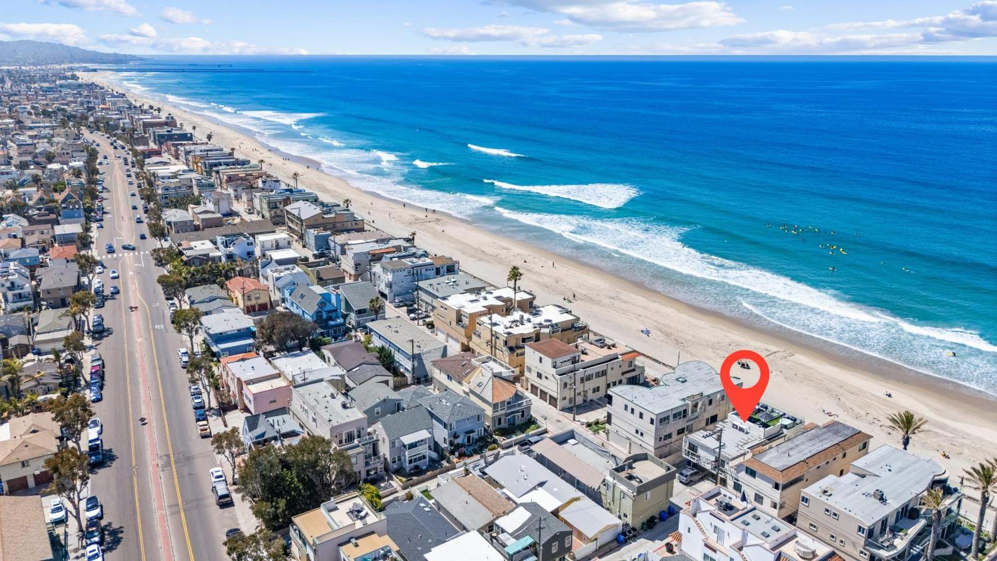 Luxury Ground S Oceanfront Unit With Boardwalk Lounge Firepit - Ac * San Diego