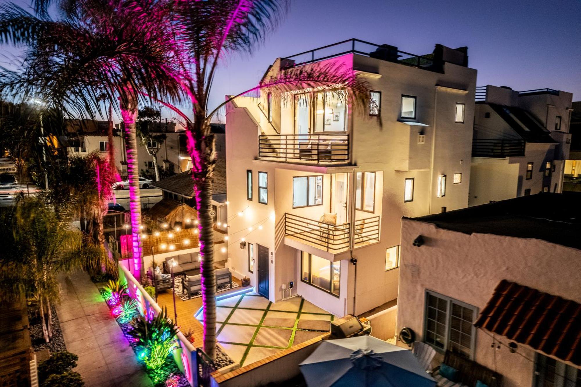 Holiday home Ocean & Bay Panorama 4 Levels Rooftop With Hot Tub San Diego