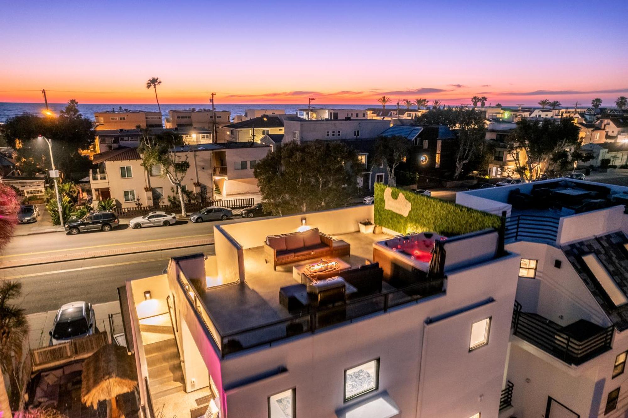 Holiday home Ocean & Bay Panorama 4 Levels Rooftop With Hot Tub San Diego