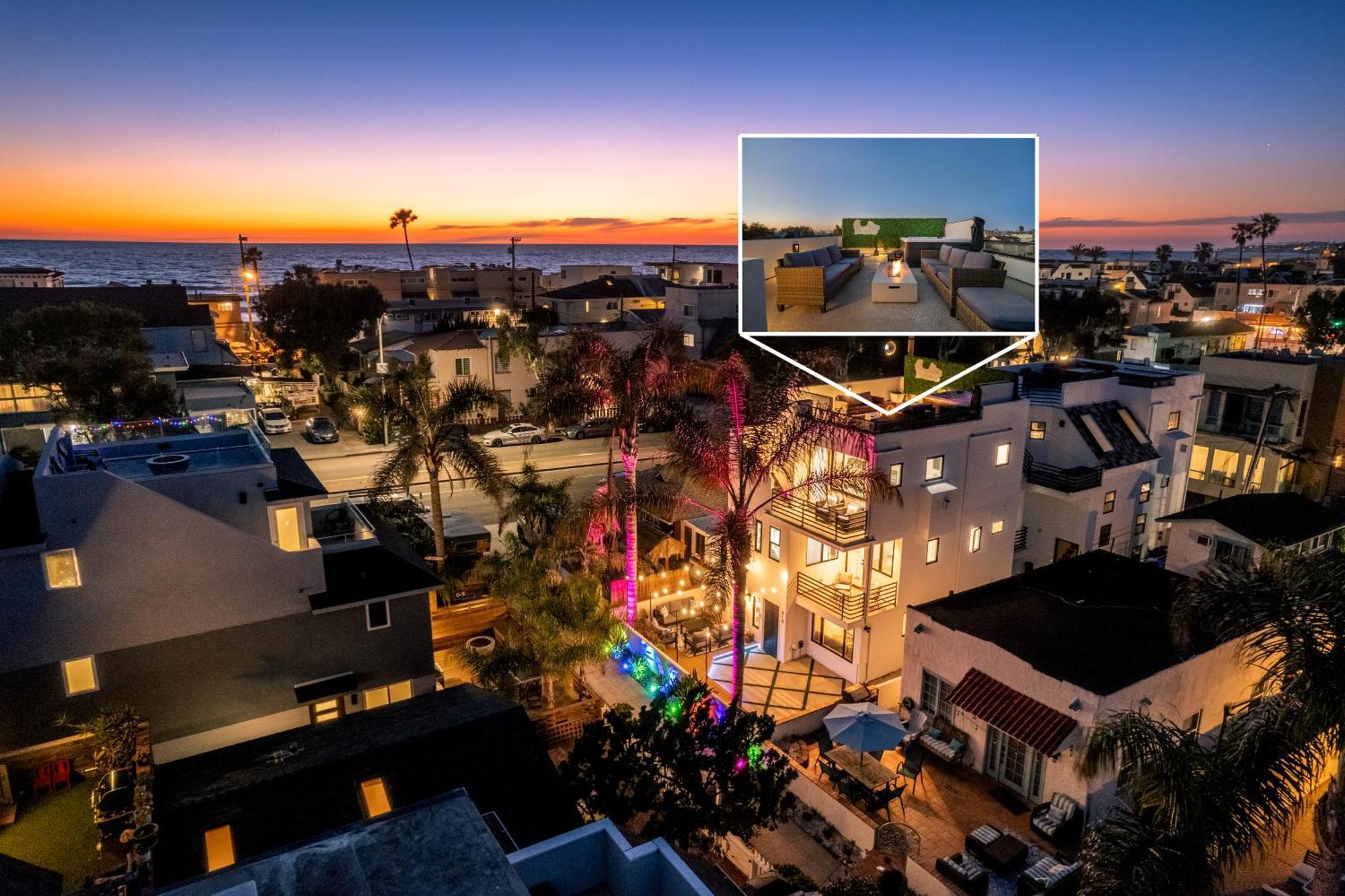 Holiday home Ocean & Bay Panorama 4 Levels Rooftop With Hot Tub *