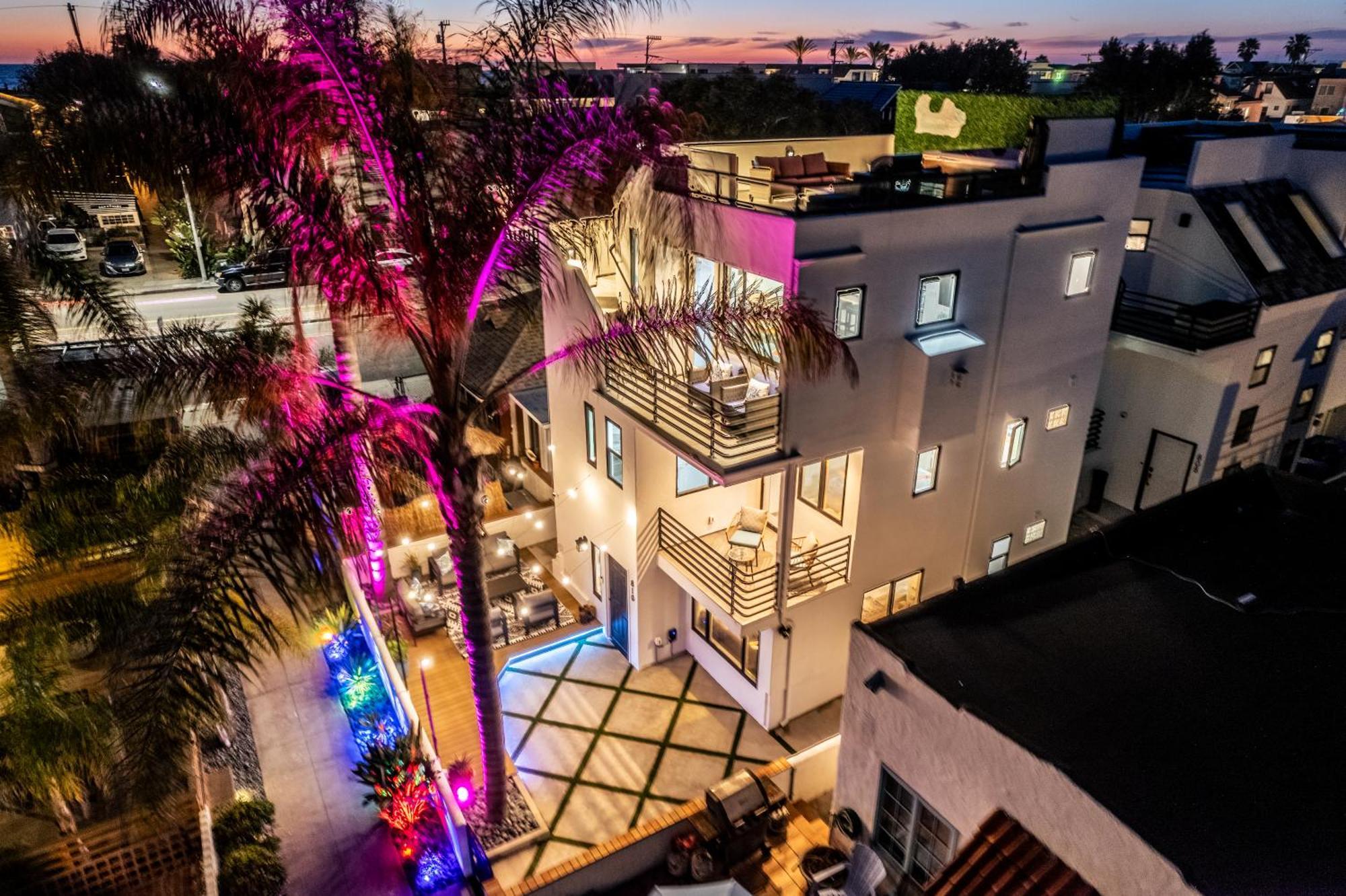 Holiday home Ocean & Bay Panorama 4 Levels Rooftop With Hot Tub San Diego