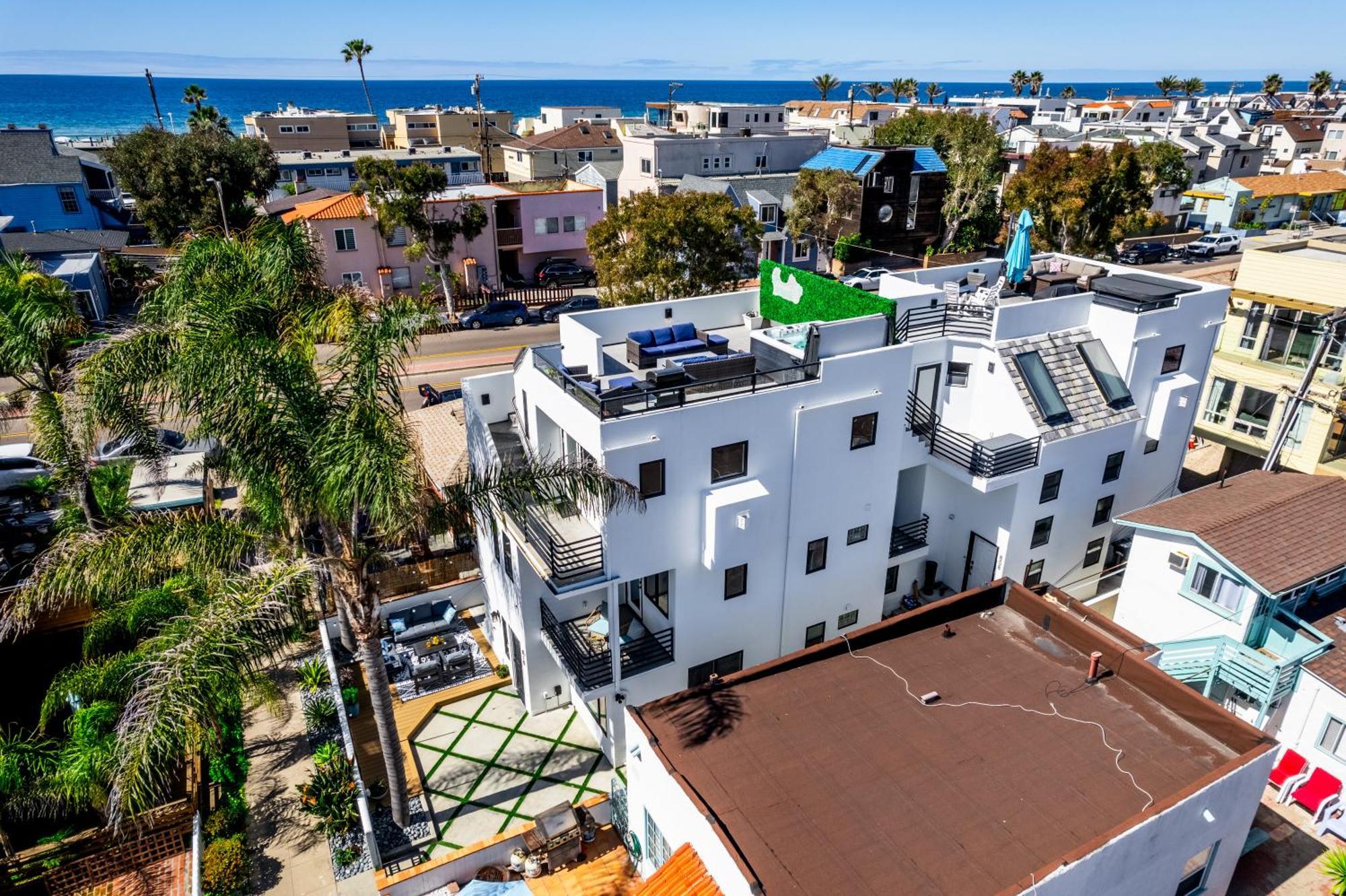 Ocean & Bay Panorama 4 Levels Rooftop With Hot Tub Holiday home