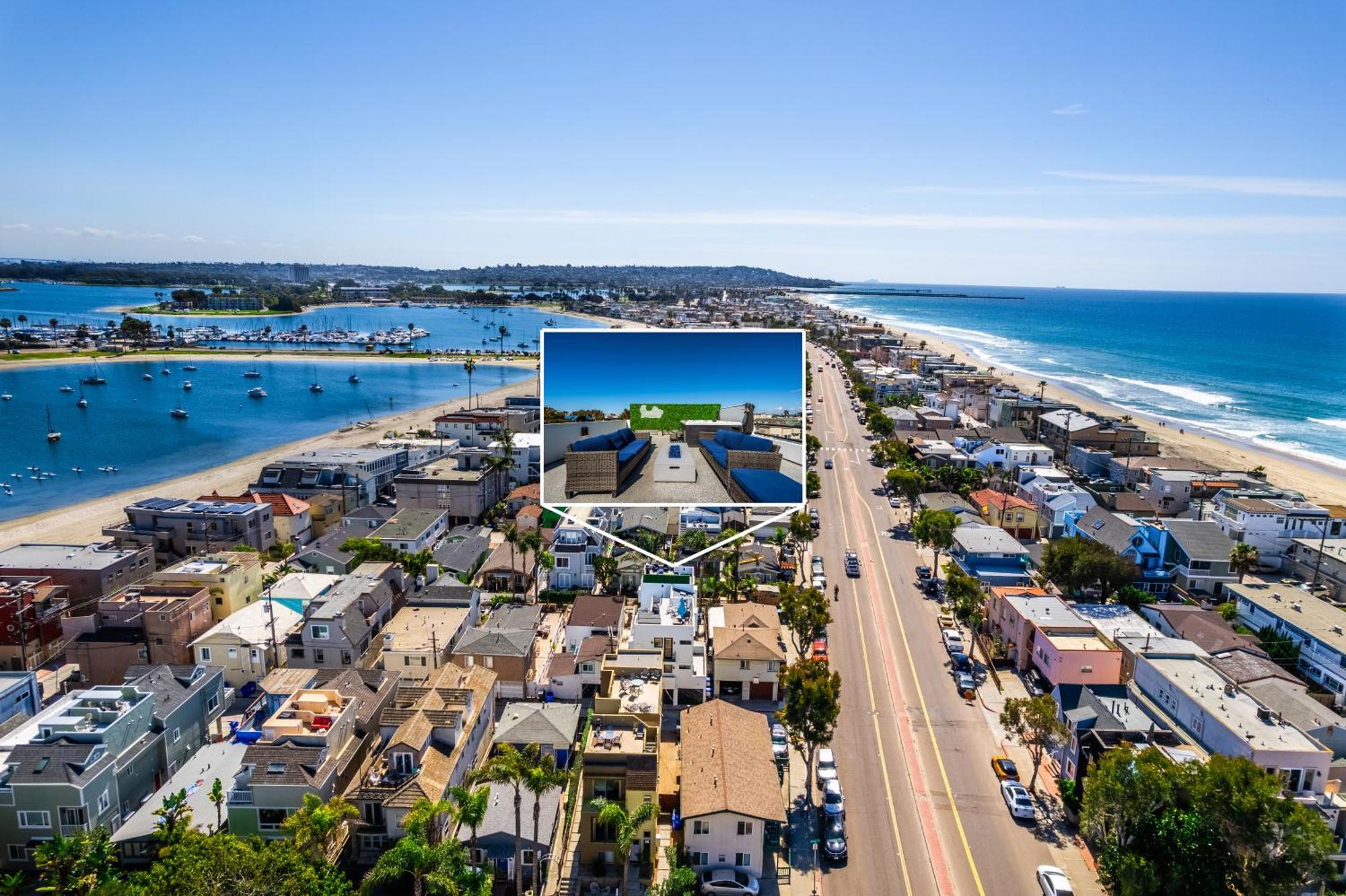 Ocean & Bay Panorama 4 Levels Rooftop With Hot Tub Holiday home