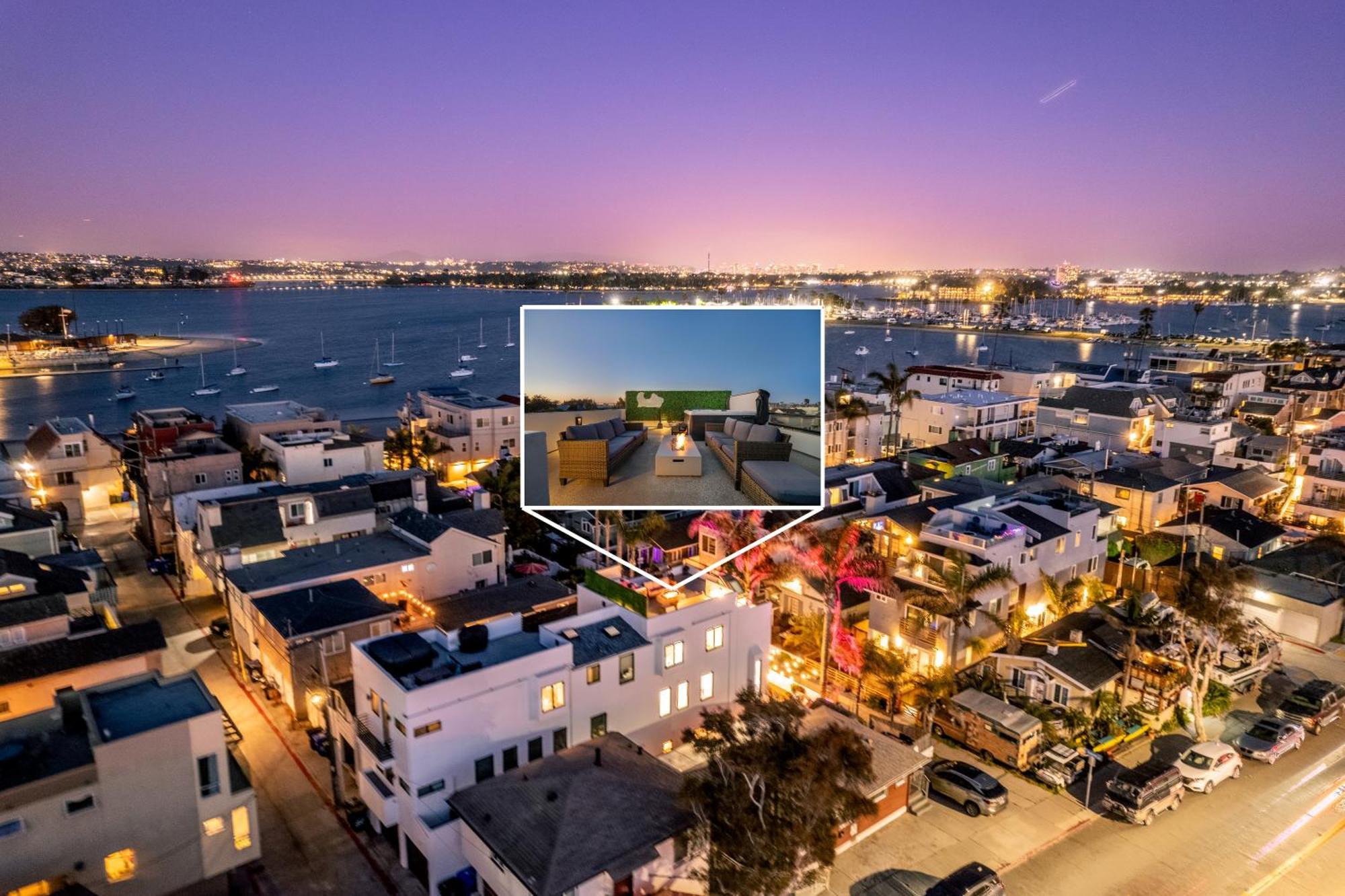 Ocean & Bay Panorama 4 Levels Rooftop With Hot Tub Holiday home *