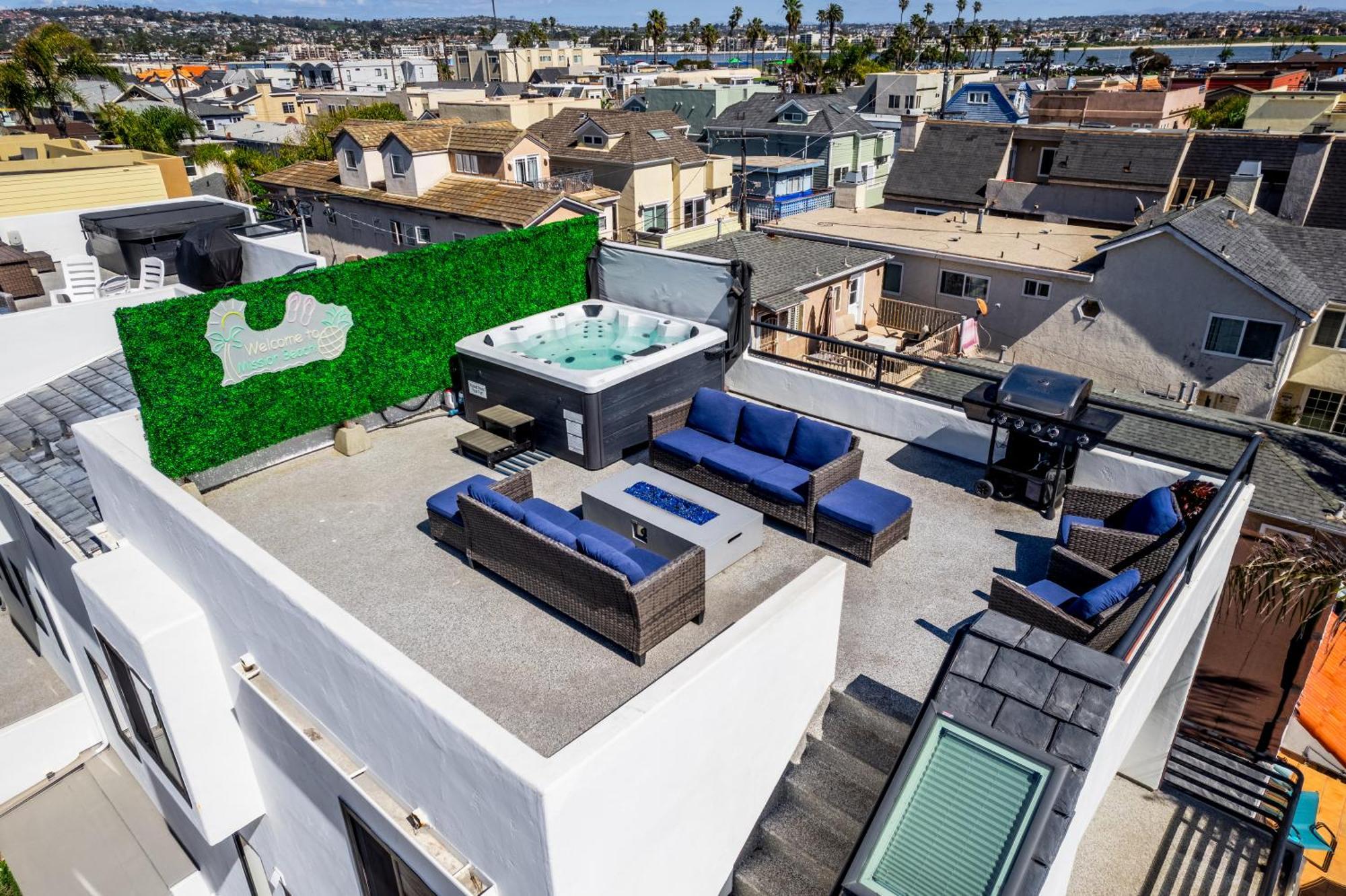 Ocean & Bay Panorama 4 Levels Rooftop With Hot Tub Holiday home