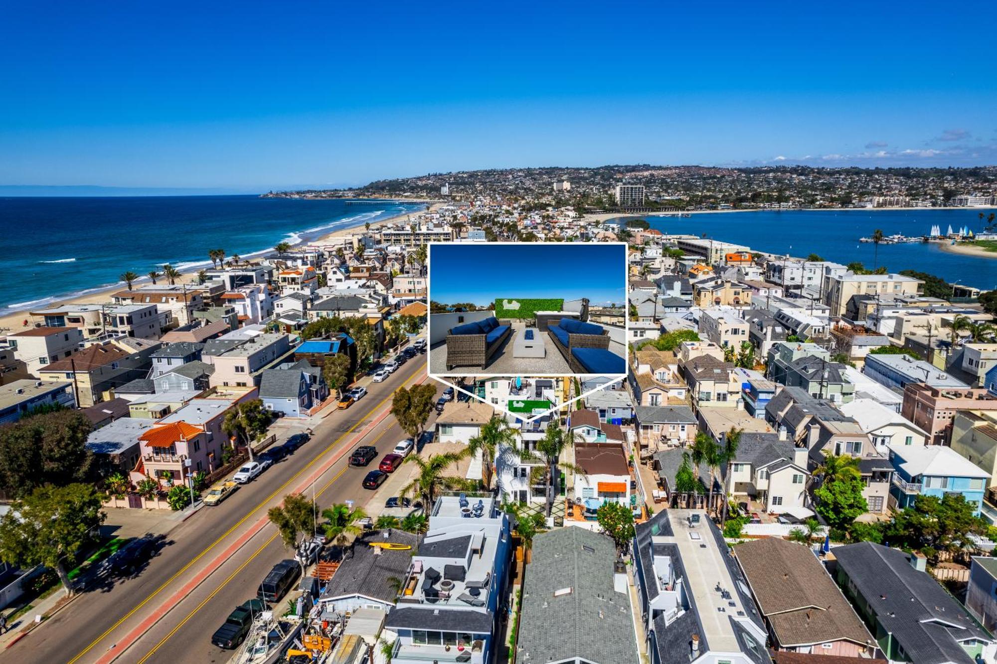 Ocean & Bay Panorama 4 Levels Rooftop With Hot Tub Holiday home