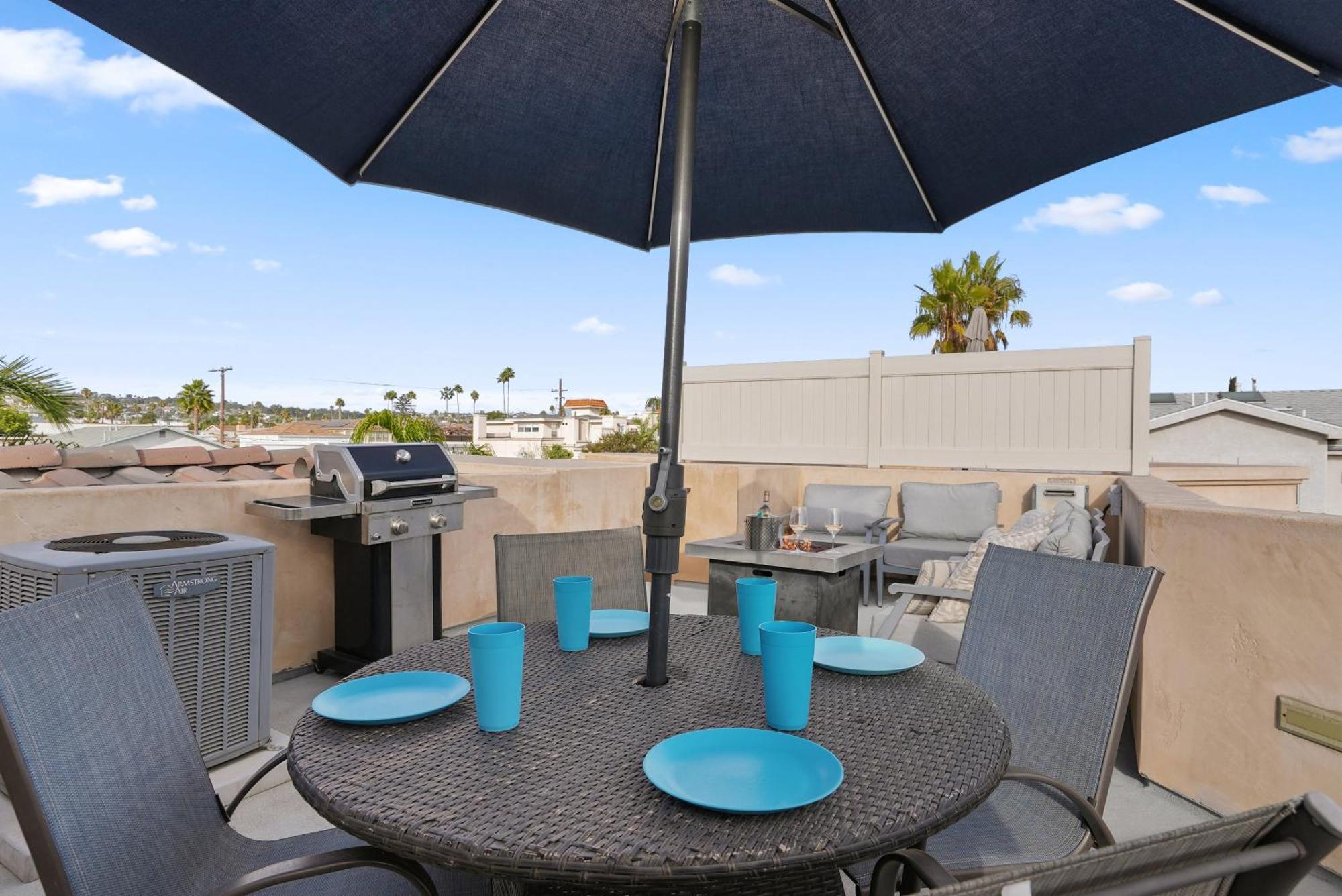 Dreamin Luxury Water View Ac Garage Fast Wifi Rooftop Patio 5175 Holiday home San Diego