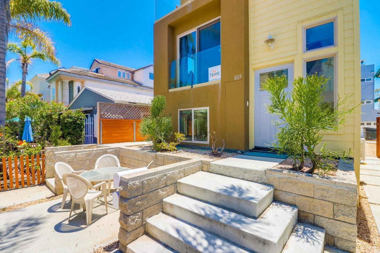 Oasis - Rooftop, Steps2sand And Water Views * San Diego