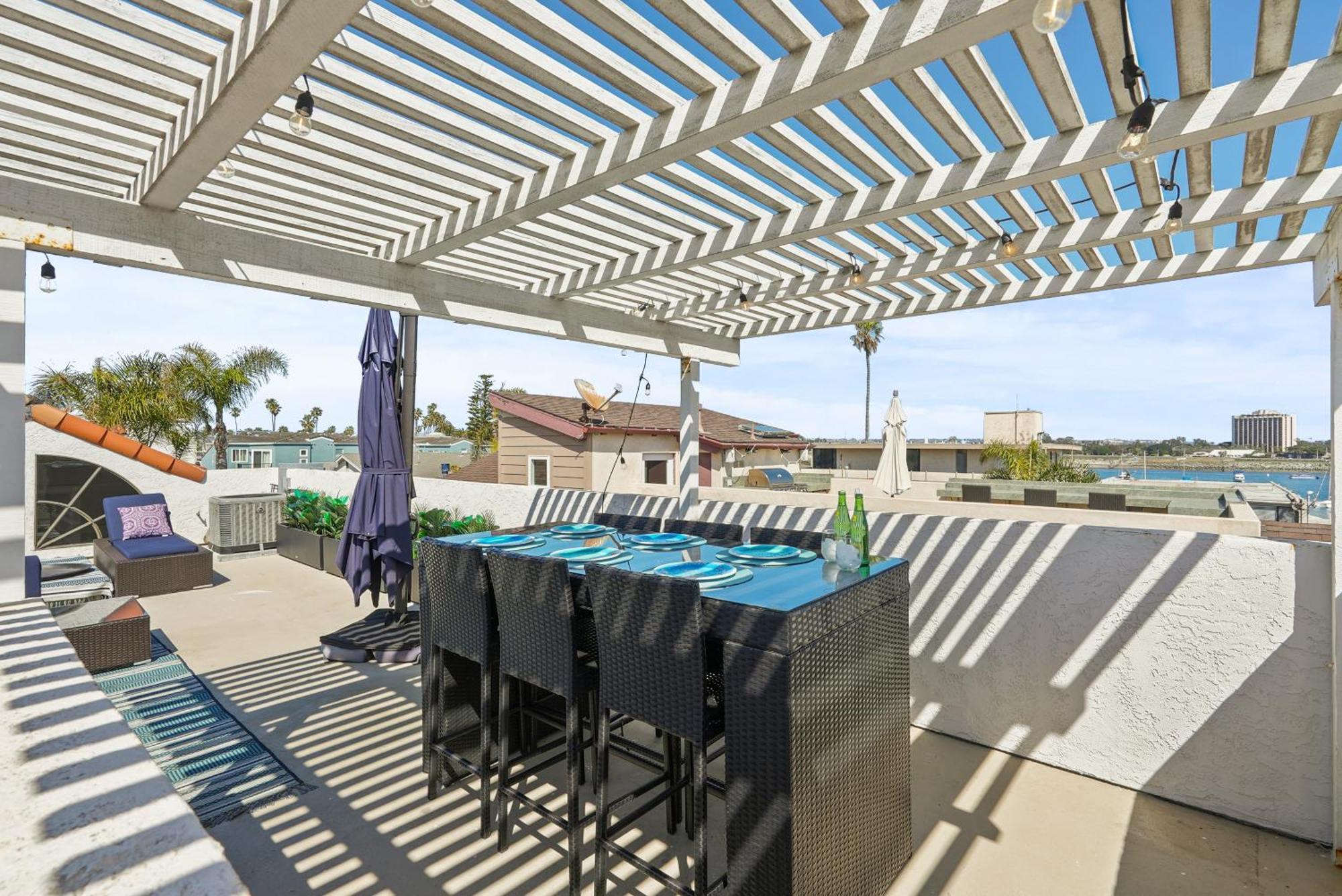 Massive W Stunning Rooftop, Parking, Spa, Ac & Bay Views! Holiday home San Diego