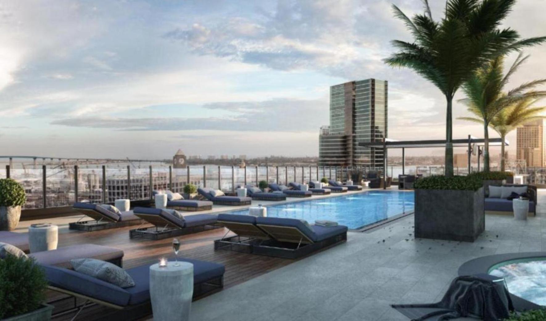 Apartment Extraordinary Escape With Rooftop Pool 2 San Diego