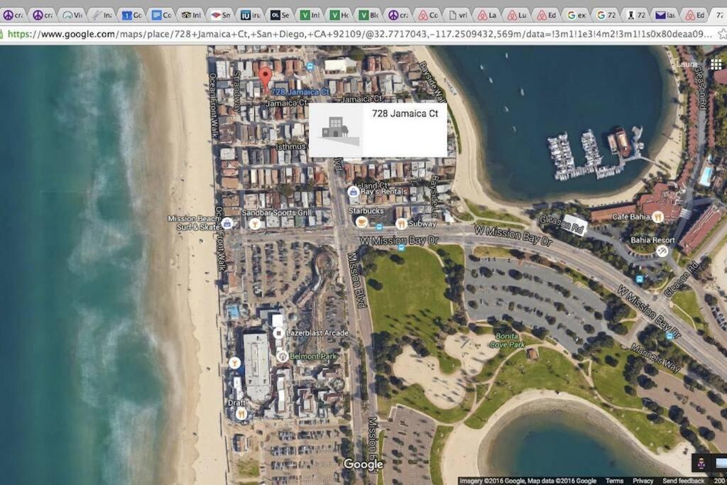Ocean Front, Steps Mission Beach, Bay, Remodeled, Mission Jamaica Flat Holiday home San Diego