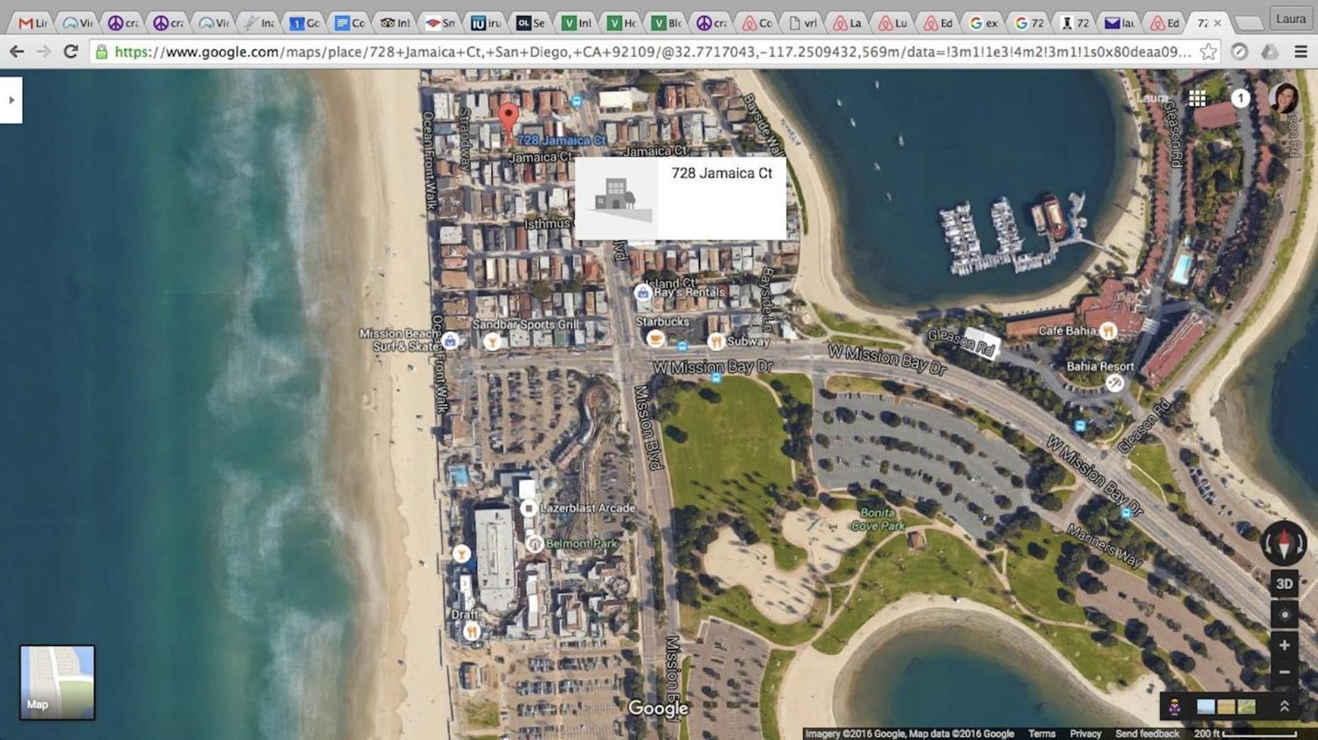 Ocean Front, Steps Mission Beach, Bay, Remodeled, Mission Jamaica Flat *